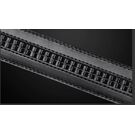 Мужской ремень BISON DENIM, черный П2828