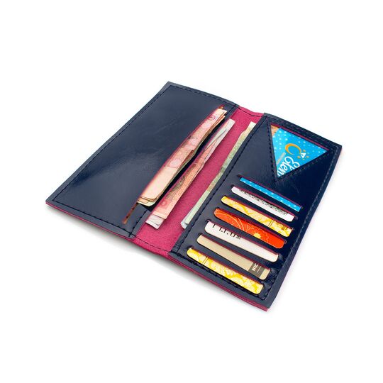 Женский кошелек, голубой П0184