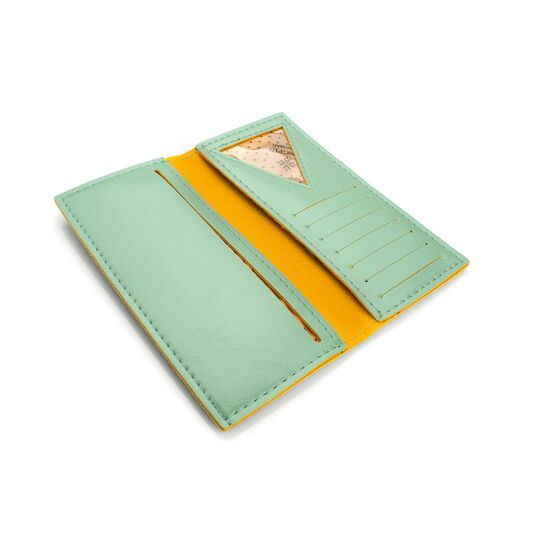 Женский кошелек, голубой П0184