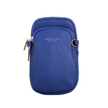 Женская сумочка, клатч "WEICHEN", синяя П2841