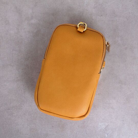 Женская сумочка, клатч "WEICHEN", желтая П2843