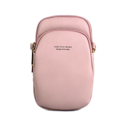 Женская сумочка, клатч "WEICHEN", розовая П2845