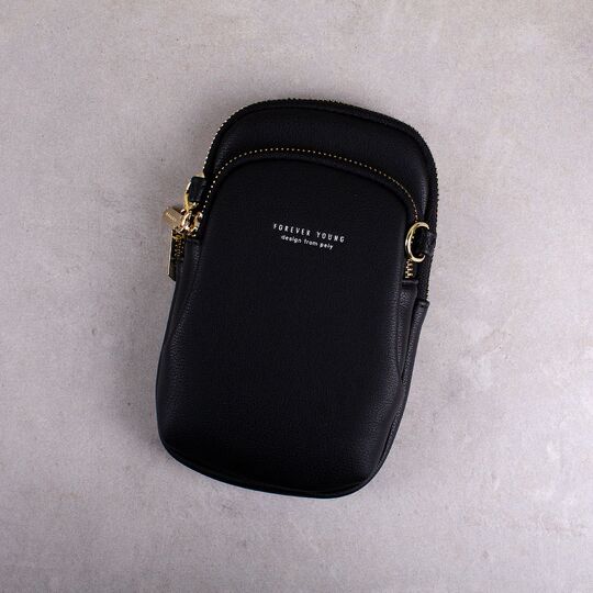 Женская сумочка, клатч "WEICHEN", черная П2846