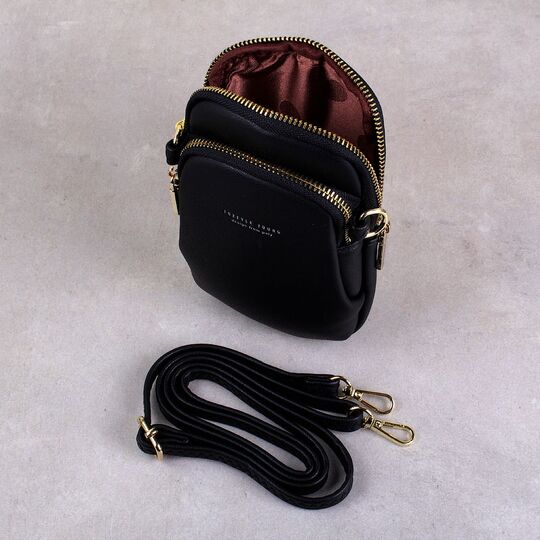 Женская сумочка, клатч "WEICHEN", черная П2846