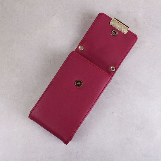 Женская сумочка, клатч "WEICHEN", красная П2848