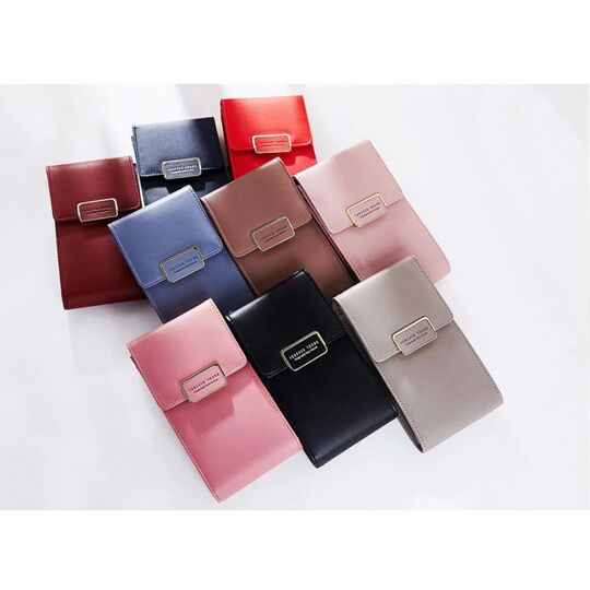 Женская сумочка, клатч "WEICHEN", розовая П2849