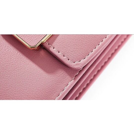 Женская сумочка, клатч "WEICHEN", розовая П2849