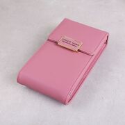 Женская сумочка, клатч "WEICHEN", розовая П2850