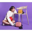 Женская сумочка, клатч "WEICHEN", розовая П2854