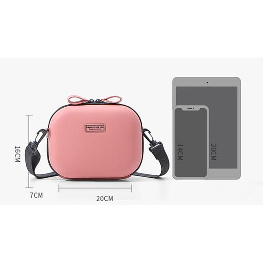 Женская сумочка, клатч "WEICHEN", розовая П2854