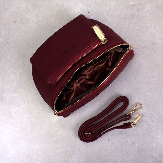 Поясна сумка, бананка WEICHEN, червона П2856 Поясна сумка, бананка WEICHEN, червона П2856