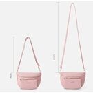 Поясна сумка, бананка WEICHEN, чорна П2858