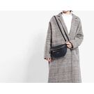 Поясна сумка, бананка WEICHEN, чорна П2858