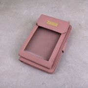 Женская сумочка, клатч "WEICHEN", розовая П2861