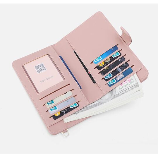 Женская сумочка, клатч "WEICHEN", зеленая П2862