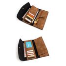 Женский кошелек, синий П0189 Женский кошелек, синий П0189