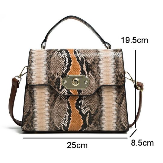 Жіноча сумка FUNMARDI, хакі П2889