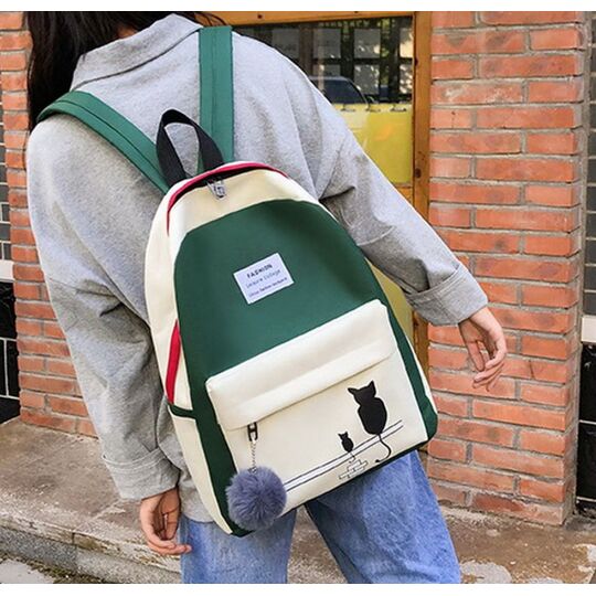 Комплект (Рюкзак,сумка,клатч, пенал) П2890