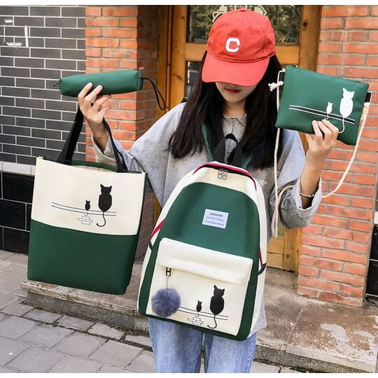 Комплект (Рюкзак,сумка,клатч, пенал) П2890