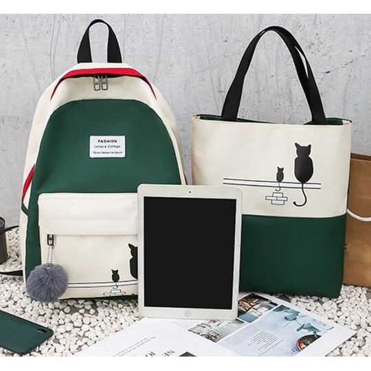 Комплект (Рюкзак,сумка,клатч, пенал) П2890