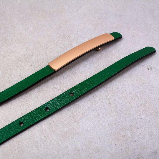 Жіночий ремінь COWATHER, зелений П2892 Жіночий ремінь COWATHER, зелений П2892