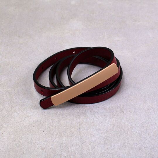 Жіночий ремінь COWATHER, червоний П2894 Жіночий ремінь COWATHER, червоний П2894