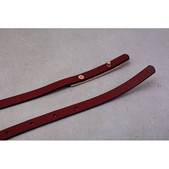 Жіночий ремінь COWATHER, червоний П2894 Жіночий ремінь COWATHER, червоний П2894