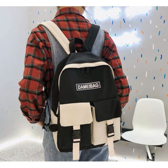 Жіночий рюкзак, чорний П2905