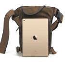 Сумка на бедро мужская, черная П2910