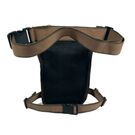 Сумка на бедро мужская, черная П2910