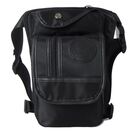 Сумка на бедро мужская, черная П2910