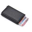 Візитниця RFID, чорна карбон П2911 Візитниця RFID, чорна карбон П2911