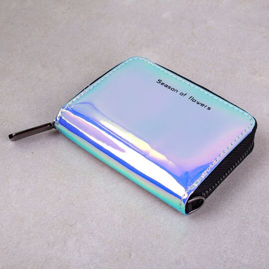 Жіноча візитниця, блакитна П2913