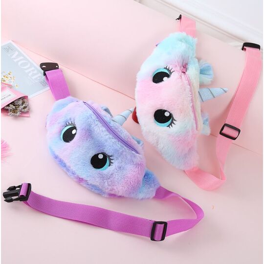 Детская бананка, сумка "Единорог" П2923