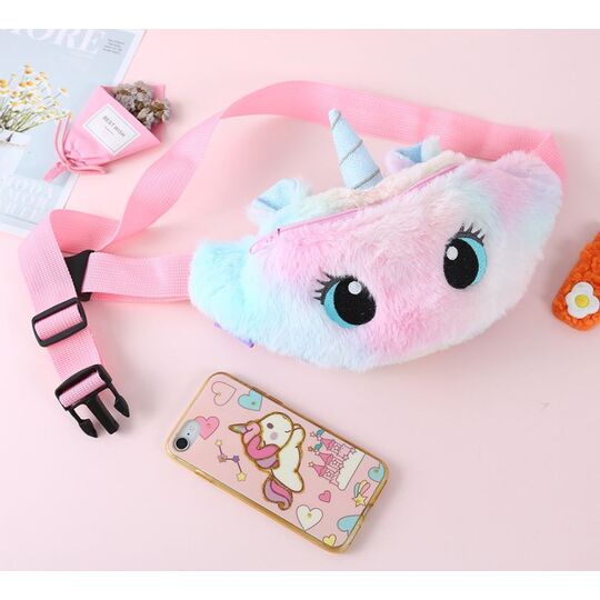 Детская бананка, сумка "Единорог" П2923