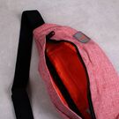 Сумка поясная, бананка TINYAT, красная П2931