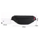 Сумка поясная, бананка TINYAT, серая П2932