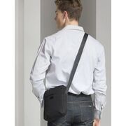 Мужская сумка на плечо "TINYAT", черная П2933