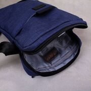 Мужская сумка на плечо "TINYAT", синяя П2934