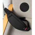 Сумка поясная, бананка TINYAT, черная П2935