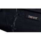 Сумка на пояс, бананка "TINYAT", черная П2942