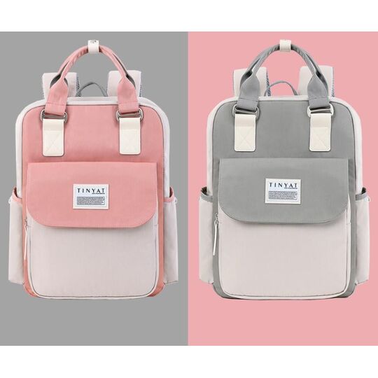 Рюкзак жіночий 'TINYAT', рожевий П2948