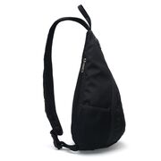 Мужская сумка слинг "TINYAT", черная П2950