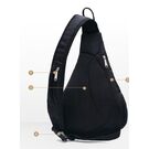 Мужская сумка слинг "TINYAT", черная П2951