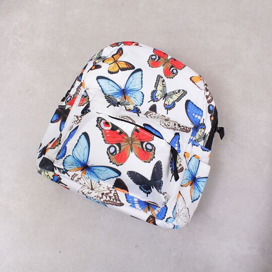 Мини рюкзак, Бабочки П2957 Мини рюкзак, Бабочки П2957