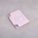 Картхолдер женский, визитница розовая П2960