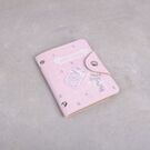 Картхолдер женский, визитница розовая П2960