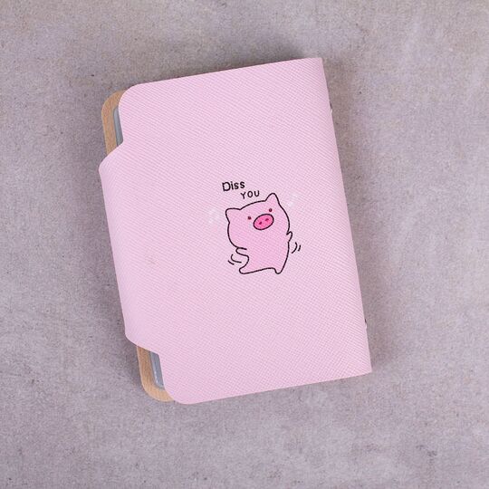 Картхолдер жіночий, візитниця 'Свинка' П2961