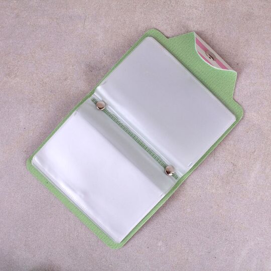 Картхолдер женский, визитница "Кот" П2963