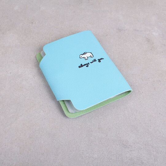 Картхолдер жіночий, візитниця 'Білий ведмідь' П2964